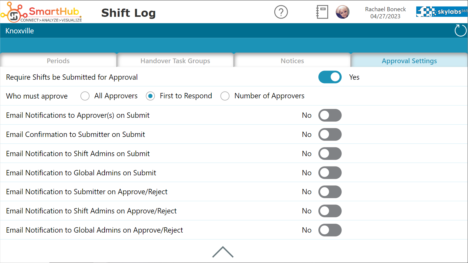 Collaborate - Shift Approvals