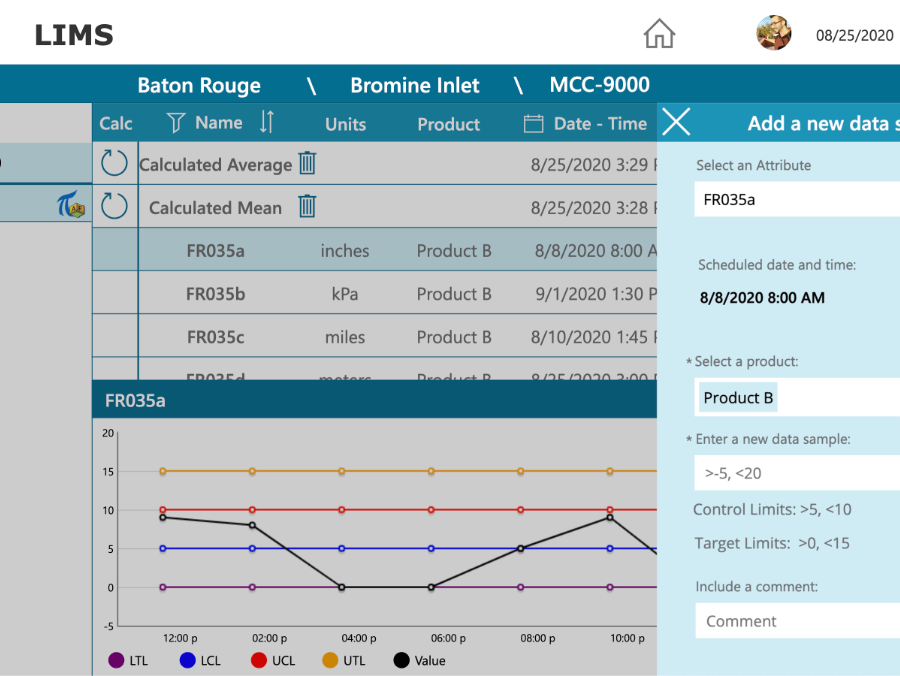 smarthub lims screenshot